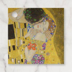 Étiquettes Cadeau Gustav Klimt - Le baiser