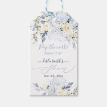 H2 Blue Hydrangea Cream Roses Fête des mariées