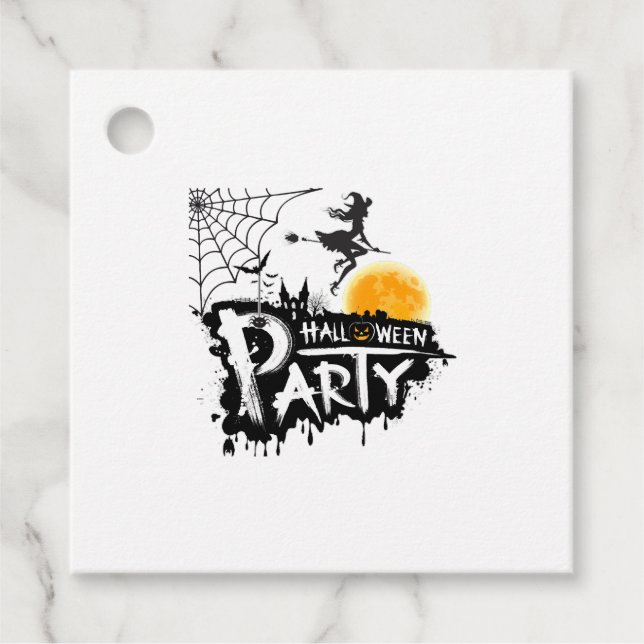 Étiquettes Cadeau Halloween (Devant)