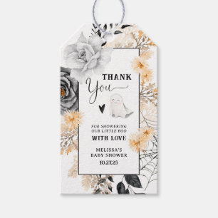 Étiquettes-cadeau HALLOWEEN Baby shower Favoriser Tags, Un Petit Boo