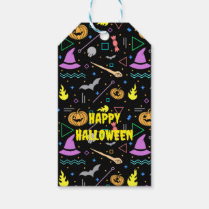 Étiquettes-cadeau Halloween effrayant