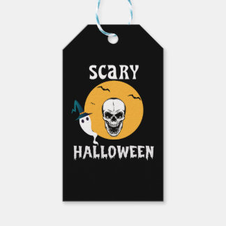 Étiquettes-cadeau Halloween effrayant