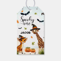 Halloween Jungle Safari Animaux Garçon 1er anniver