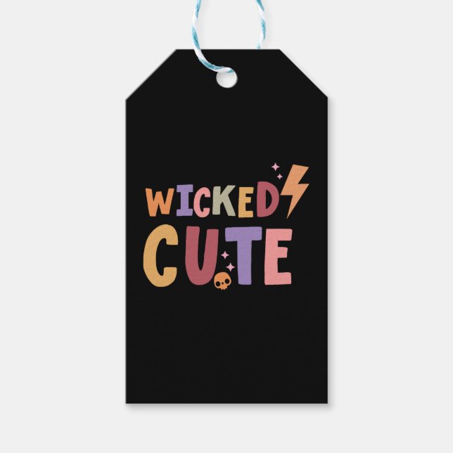 Étiquettes-cadeau halloween mignon (Devant)