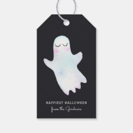 Étiquettes-cadeau Halloween petit fantôme