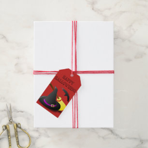 ÉTIQUETTES-CADEAU HALLOWEEN ROUGE