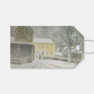 Étiquettes-cadeau Halstead Road à Neige (par Eric Ravilious)