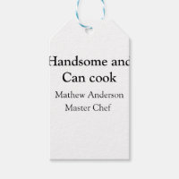 Handsome et peut cuisiner ajouter nom maître chef