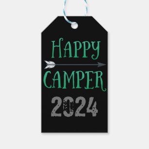 Étiquettes-cadeau Happy Camper