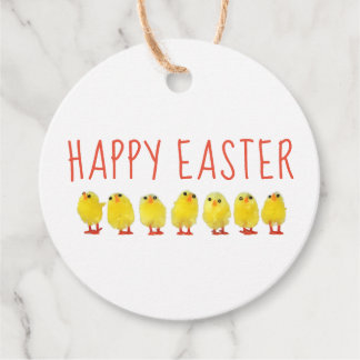 Étiquettes Cadeau Happy Easter