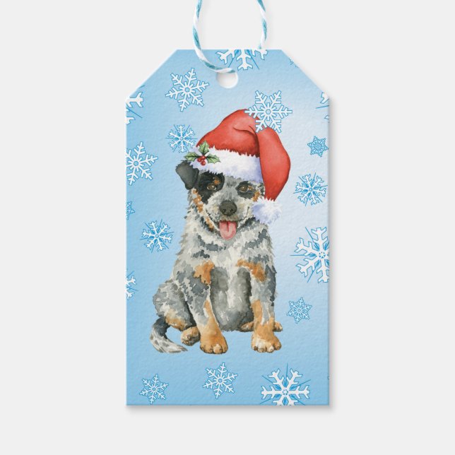 Étiquettes-cadeau Happy Howliday ACD (Devant)