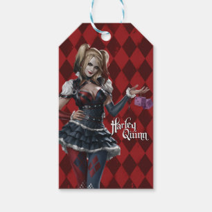 Étiquettes-cadeau Harley Quinn Avec Dice Fuzzy
