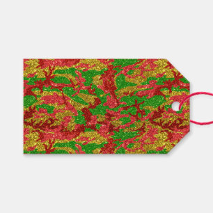 Étiquettes-cadeau Haus De Camo Gold Motif