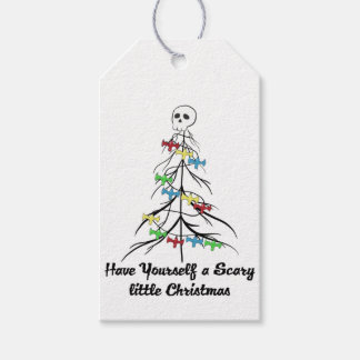Étiquettes-cadeau Have yourself a scary little christmas !