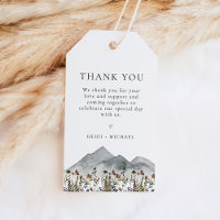 HEIDI Boho Aquarelle Fleur sauvage Mountain Favori