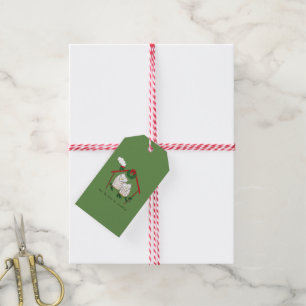 Étiquettes-cadeau Hibou Noël mignon Enfants