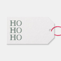 Ho Ho Ho vert foncé blanc blanc blanc