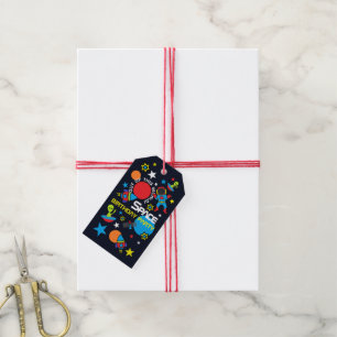 Étiquettes-cadeau Hors de ce monde !, Anniversaire