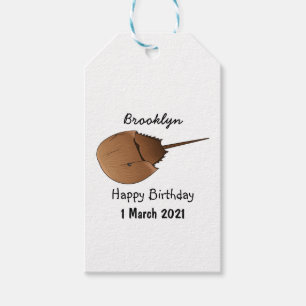 Étiquettes-cadeau Horseshoe crab