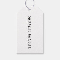 HTML<gift>Étiquette Programmateur de codeur inform