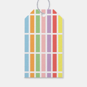 Étiquettes-cadeau Hues du Colorful