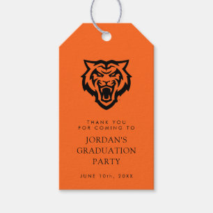 Étiquettes-cadeau Idaho State University Bengals Spirit Design