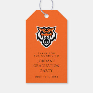 Étiquettes-cadeau Idaho State University Bengals Spirit Design