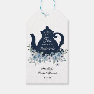 Étiquettes-cadeau Il est temps que le thé avec la mariée soit