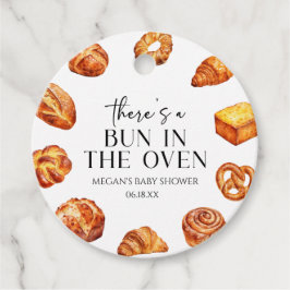 Étiquettes Cadeau Il y a un petit pain dans le Baby shower de pain a