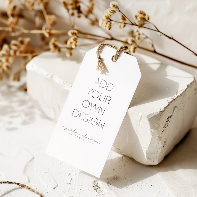 Étiquettes-cadeau Impression des balises préférées de 3,5 x 2 po (Créateur téléchargé)