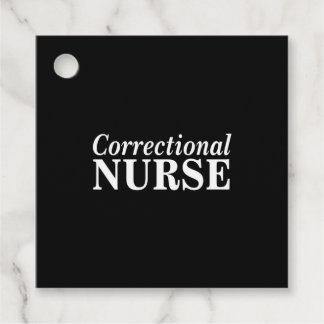 Étiquettes Cadeau Infirmière correctionnelle