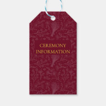Invitation personnalisable Marron Royal