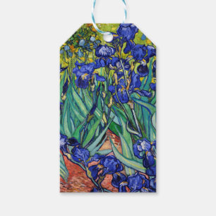 Étiquettes-cadeau Irises par Vincent van Gogh