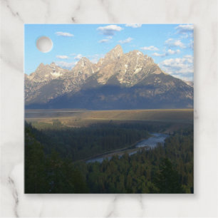 Étiquettes Cadeau Jackson Hole Mountains (Grand Teton National Park)