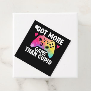 Étiquettes Cadeau J'Ai Plus De Jeu Que Cupid Valentine Video Jeu