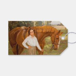 Étiquettes-cadeau Jasmine le Cheval (par Algernon Talmage)