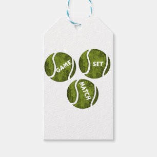 ÉTIQUETTES-CADEAU JEUX SET MATCH