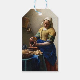 Étiquettes-cadeau Johannes Vermeer - La Milkmaid