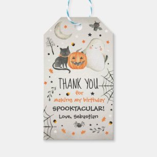 Étiquettes-cadeau Joli Halloween Ghost Spooktacular Anniversaire Déc