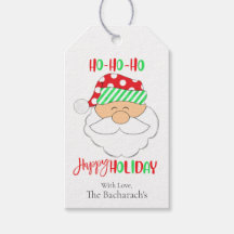 Joli Père Noël Face "Joyeux Fêtes" Noël