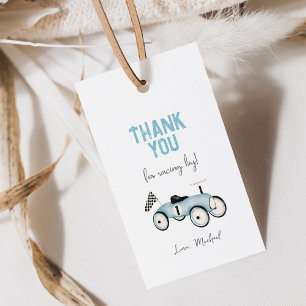 Étiquettes-cadeau Jolie carte cadeau de vélo de course rétro pour an
