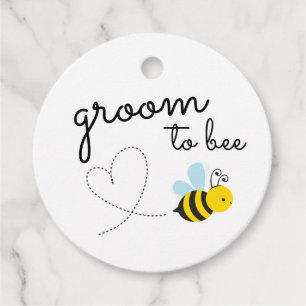 Étiquettes Cadeau Jolie pièce Jaune À Abeille
