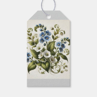 Étiquettes-cadeau Jolis forget-me-knots