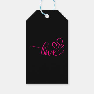 Étiquettes-cadeau Jour de l'amour Valentines
