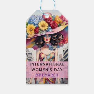 Étiquettes-cadeau Journée internationale des femmes - 8 mars Cœur