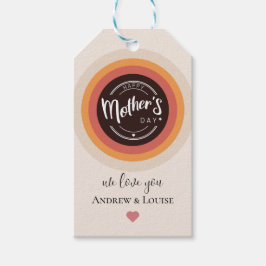 Étiquettes-cadeau Joyeuse fête des mères