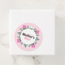 Joyeuse Fête des Mères Tulipes Roses