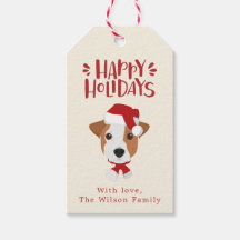 Joyeuses fêtes - Joli Noël Jack Russell