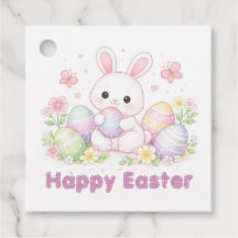 Joyeuses Pâques Design de printemps - Lapin de Pâq