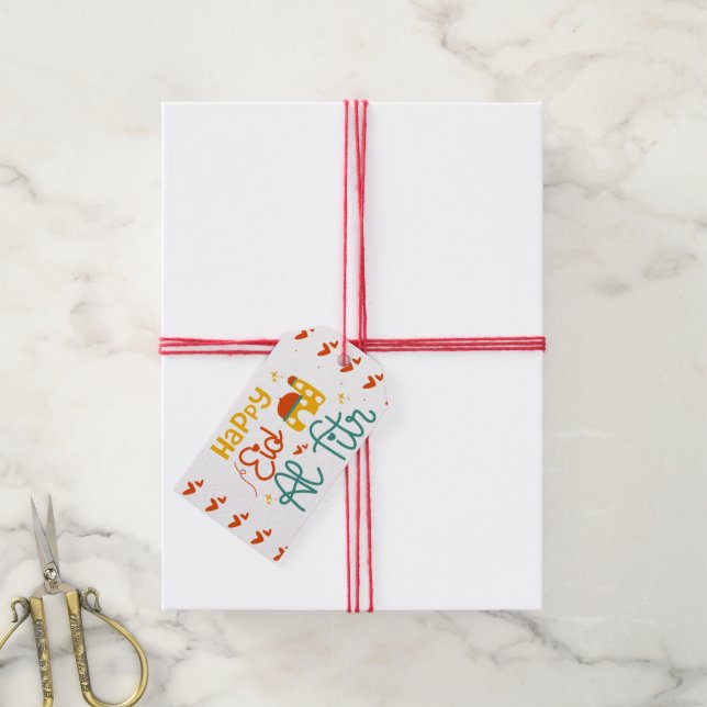 Étiquettes-cadeau Joyeux Aïd (With Twine)